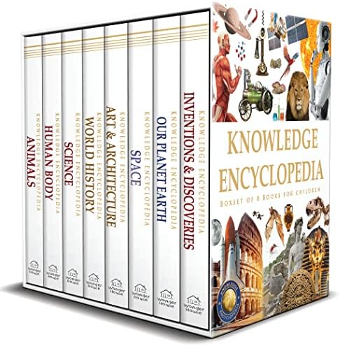 The New Book of Knowledge Complete 20 Volume Set Plus Index